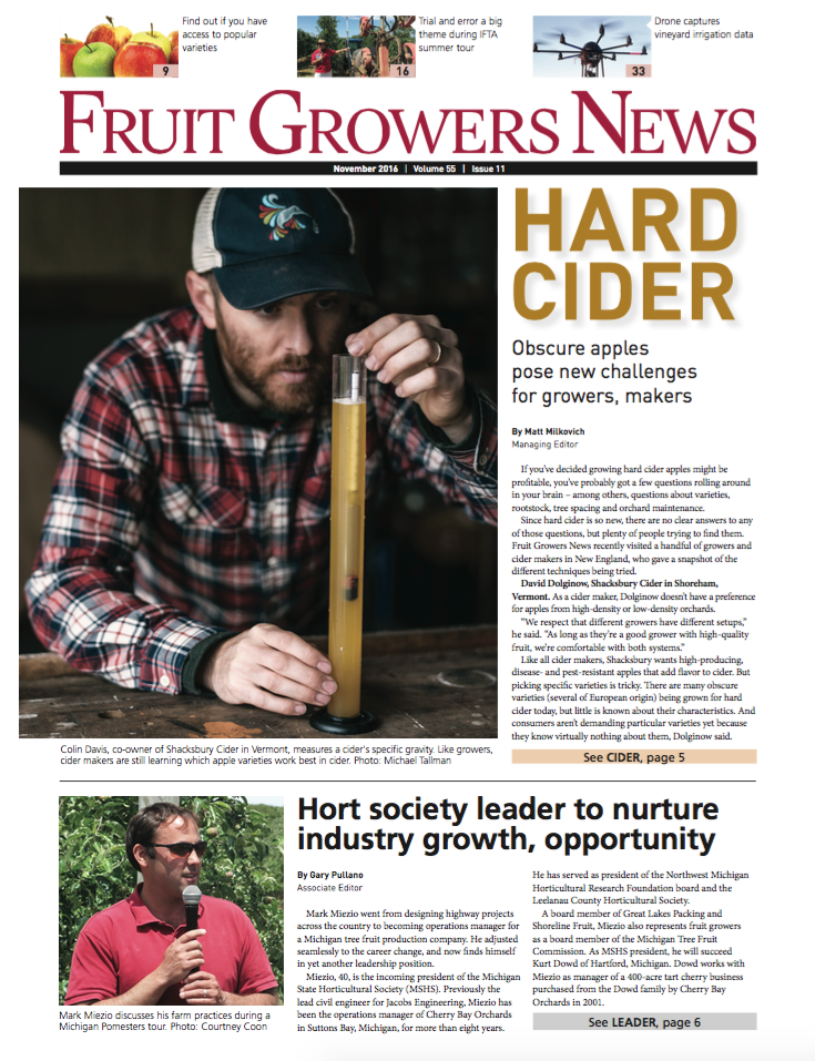 November 2016 Fruit Growers News
