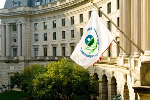 EPA building flag