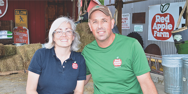 Al and Nancy Rose of Red Apple Farm.
