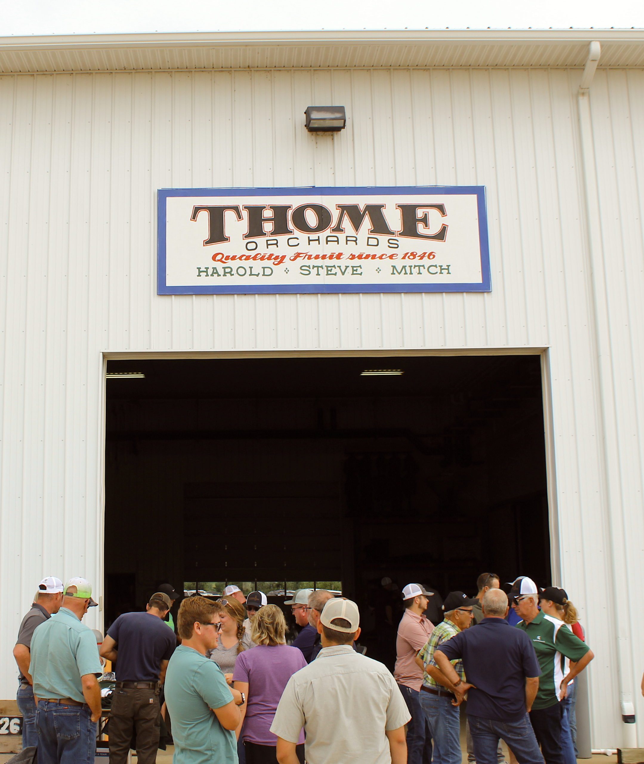 Lunch was at Thome Orchards in Comstock Park.