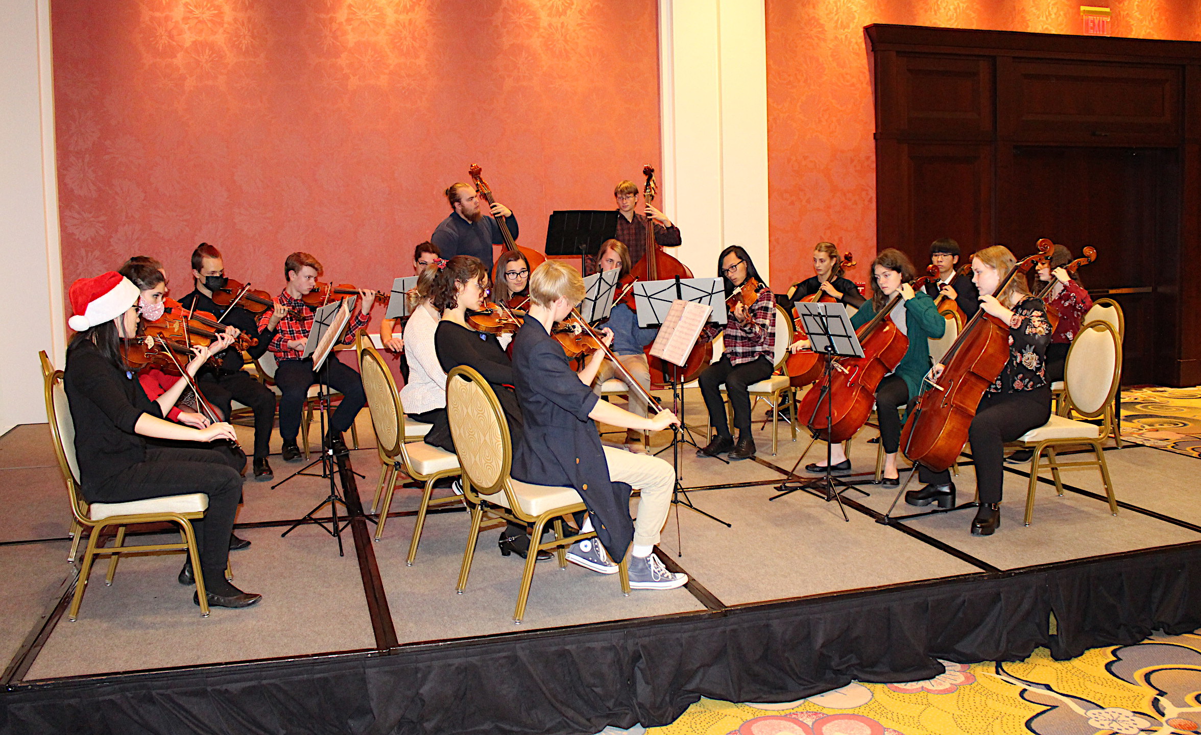 Music was provided by the Jenison High School Orchestra.