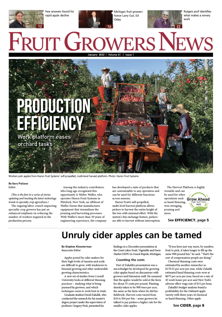 January 2022 - Fruit Growers News