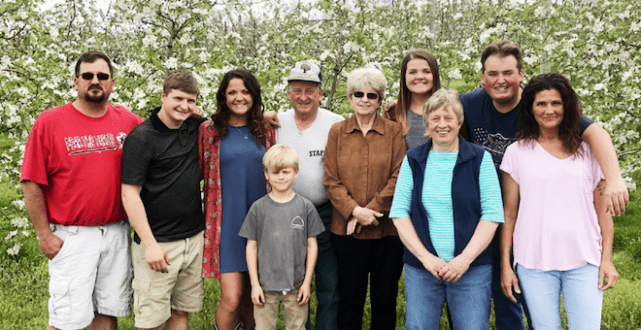 Multi-generations of the Black family of Catoctin Mountain Orchard