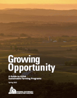 Guide to USDA Sustainable Farming Programs