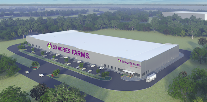 New 80 Acres Farms facility in Atlanta