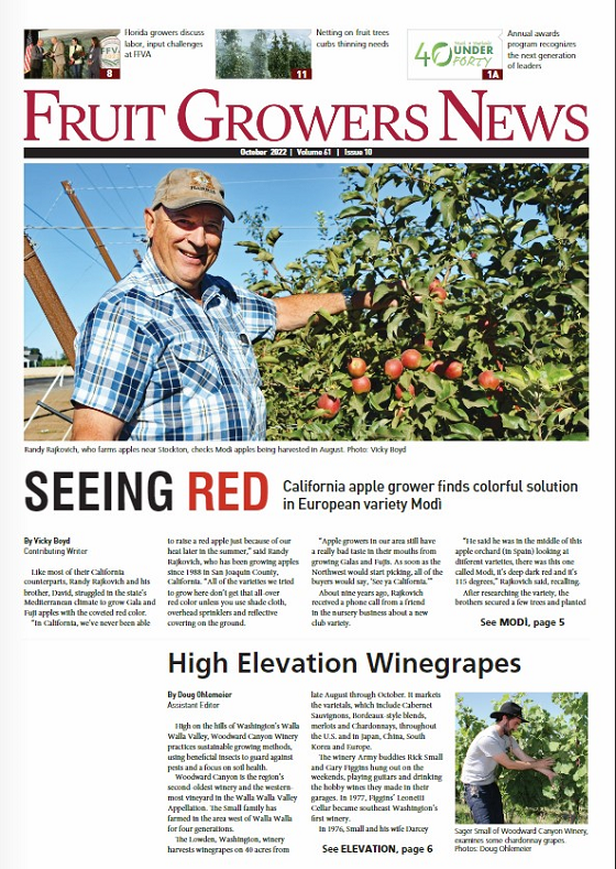 October 2022 Fruit Growers News