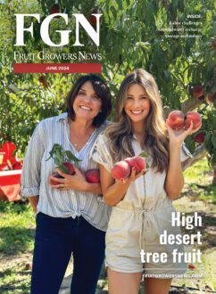 Cover image of Fruit Growers News (FGN) June 2024 issue.