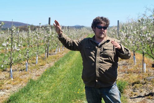 Three Springs Fruit Farm's Ben Wenk. Photo courtesy of Three Springs Fruit Farm.