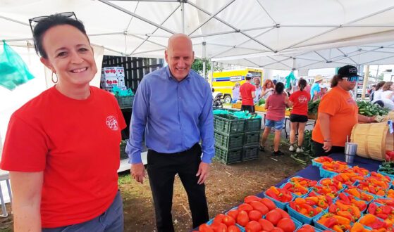 Farmers Market Week celebration in Ocean City, New Jersey.