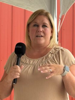 Kari Soldaat of Riveridge Produce Marketing.