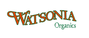 Watsonia Organics logo.