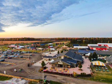 Blake’s Orchard & Cider Mill is an hour’s drive north of Detroit.