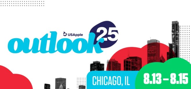 USApple Outlook 2025 logo