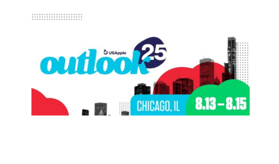 USApple Outlook 2025 logo