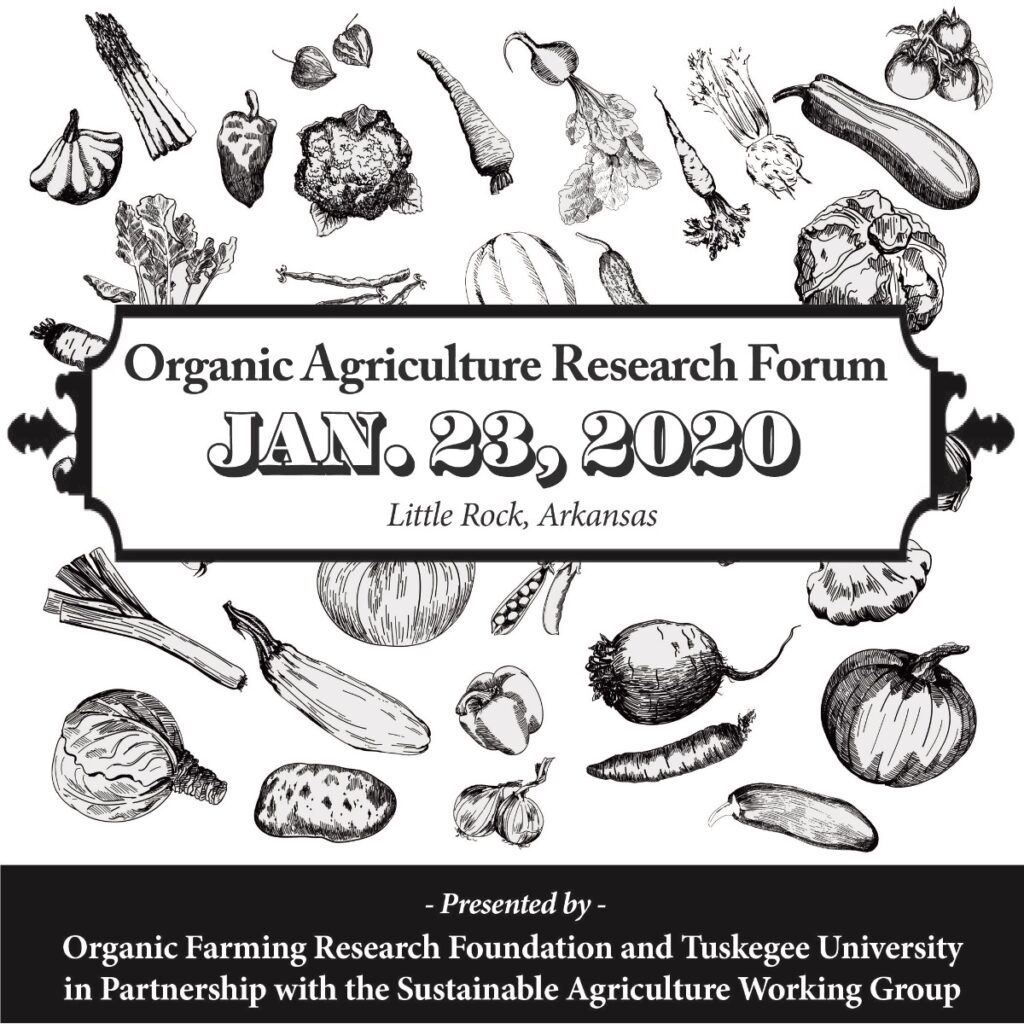 2020 Organic Agriculture Research Forum planned; scholarships available
