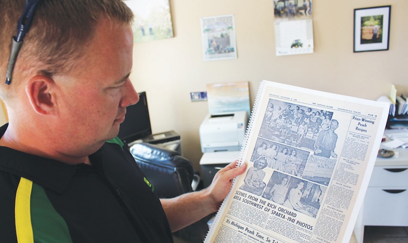 Brett Anderson looks at old newspaper clipping