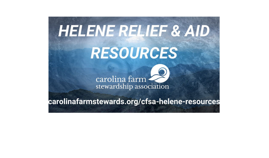 Carolinas group helping Hurricane Helene recovery