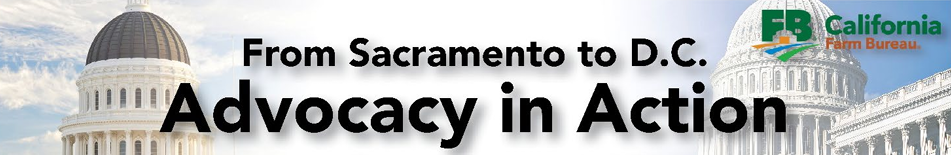 California Farm Bureau California Farm Bureau Advocacy in Action logo