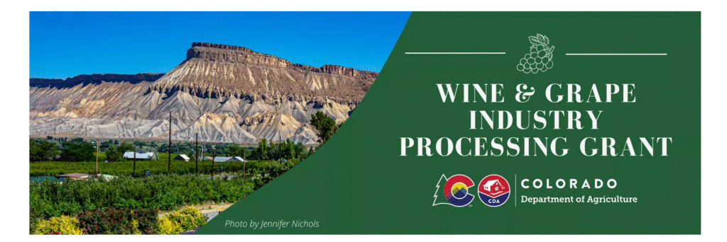 Grape industry grants available to help Colorado winemakers increase processing capacity