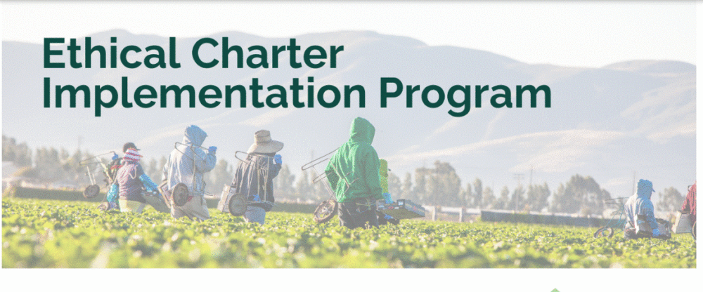 Ethical Charter program recognizes, strengthens industry labor practices