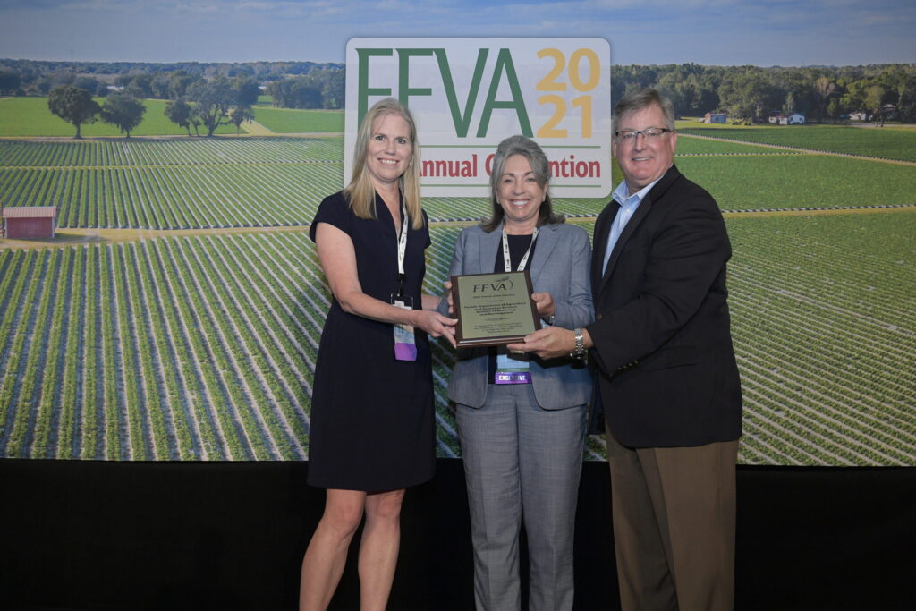Florida agriculture department marketing division receives FFVA honors
