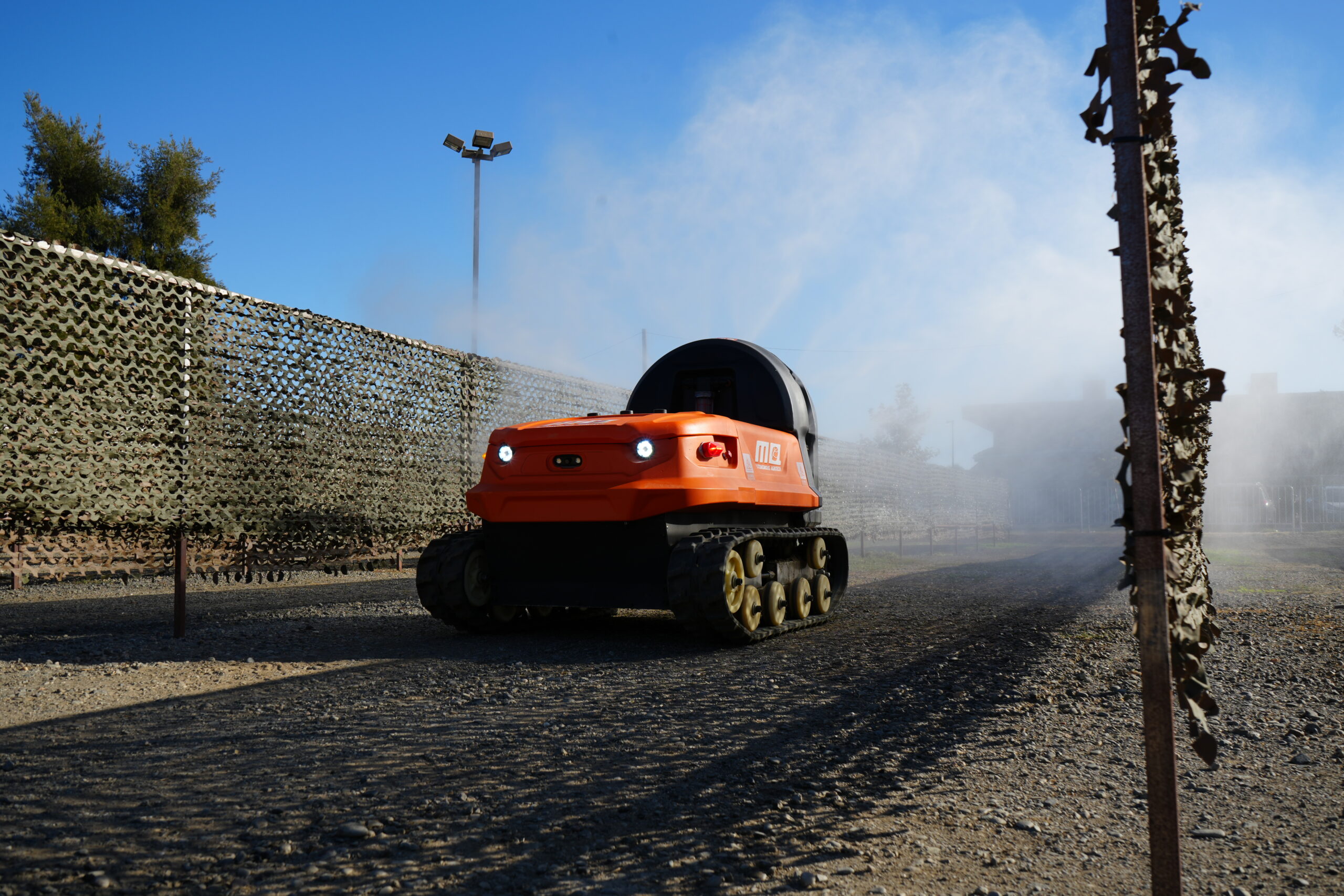 Photo of FIRA 2024 equipment demonstration