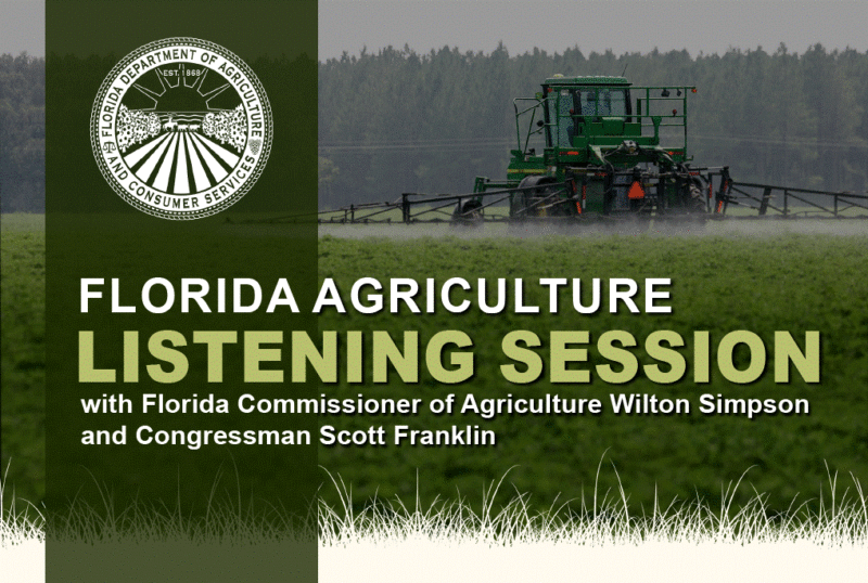 Florida seeks Farm Bill comments at listening sessions