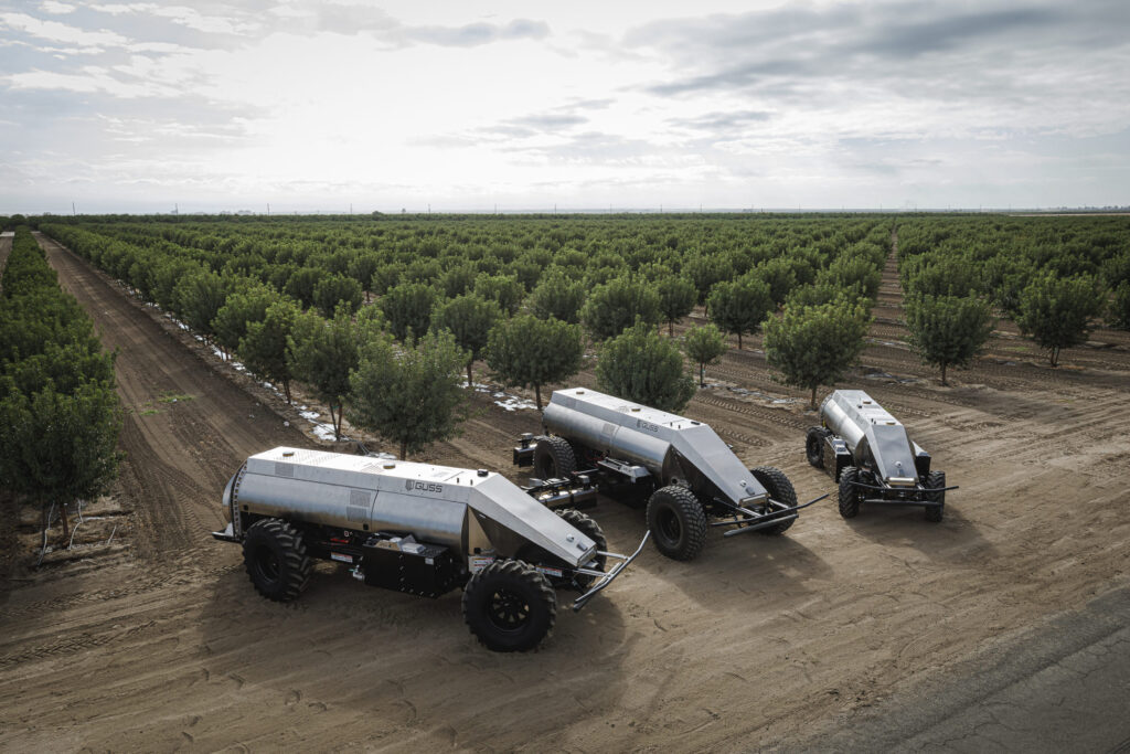 GUSS Automation debuts driverless orchard herbicide sprayers at John Deere dealers