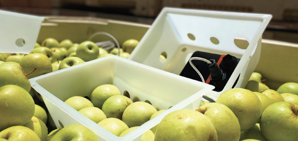 Reducing postharvest storage disorders, extending apple storage life with HarvestWatch DCA-CF