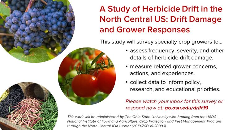 Grower survey to assess herbicide drift damage in the North Central US