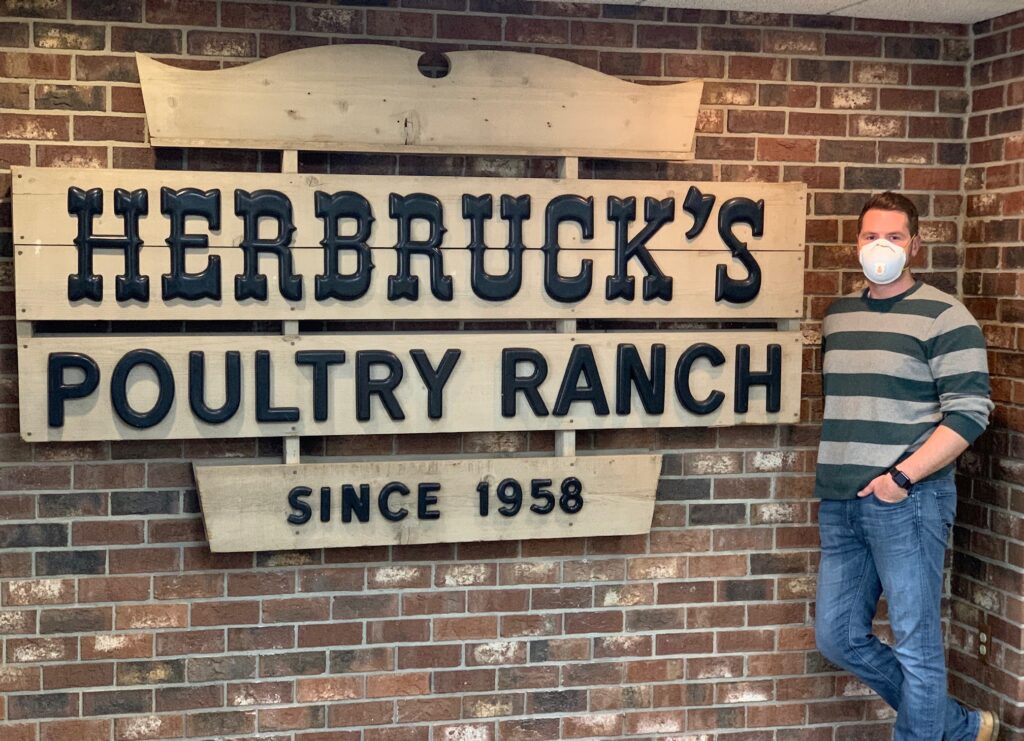 N95 masks donated by Herbruck’s Poultry Farm in Michigan