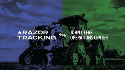 Razor Tracking recommended by John Deere as preferred Operations Center link