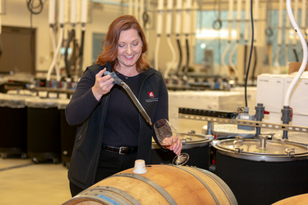 WSU student wines blend with holidays