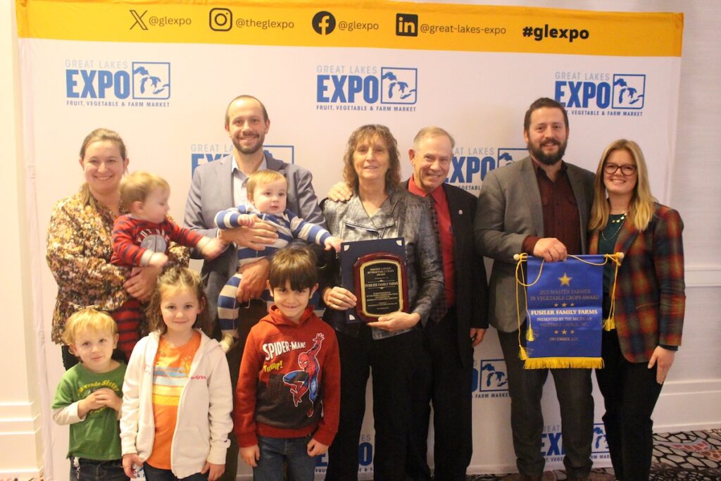 Fusilier Family Farms, Sarah Black honored with Master Farmer Awards at Great Lakes EXPO