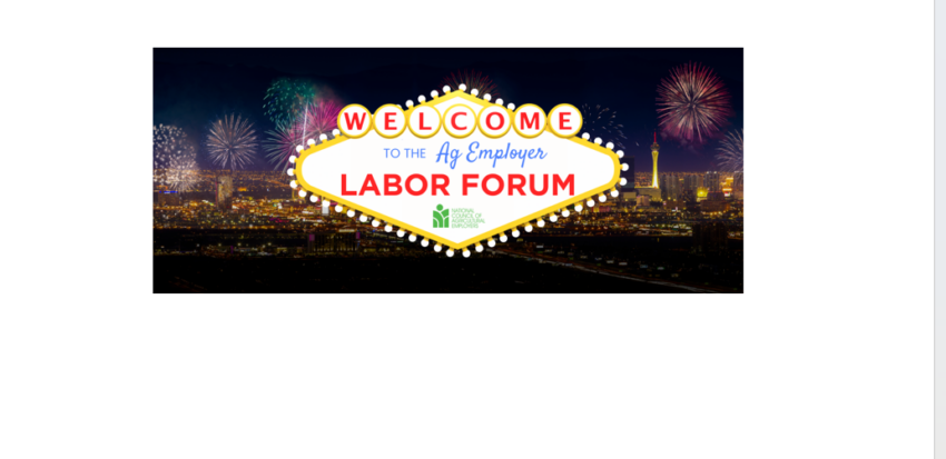 NCAE ag labor forum sessions announced