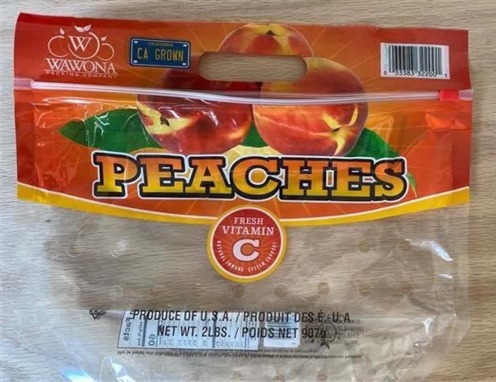ALDI recalls peaches from Wawona Packing due to possible salmonella