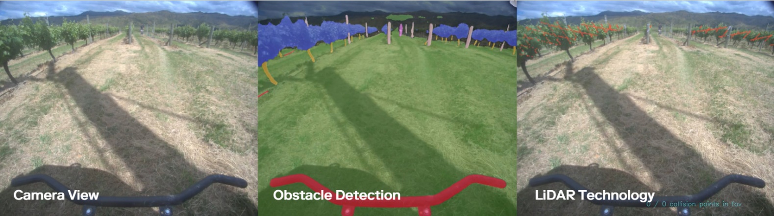 Robotics Plus-Prospr’s state-of-the-art collision avoidance system integrates LiDAR and cameras to detect and identify obstacles