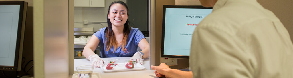 Sensory lab helps UF/IFAS breeders know which fruits, veggies taste, smell best