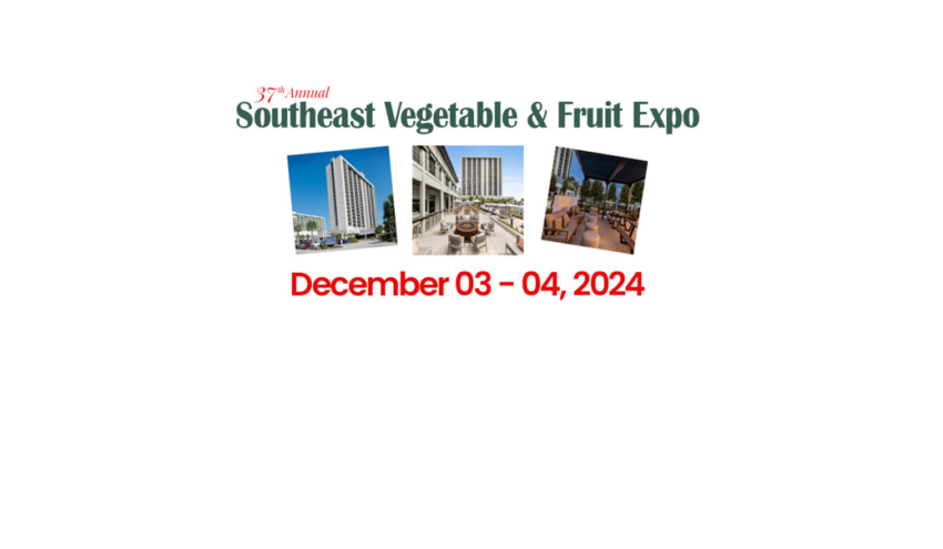 December to bring 38th Southeast Fruit & Vegetable Expo