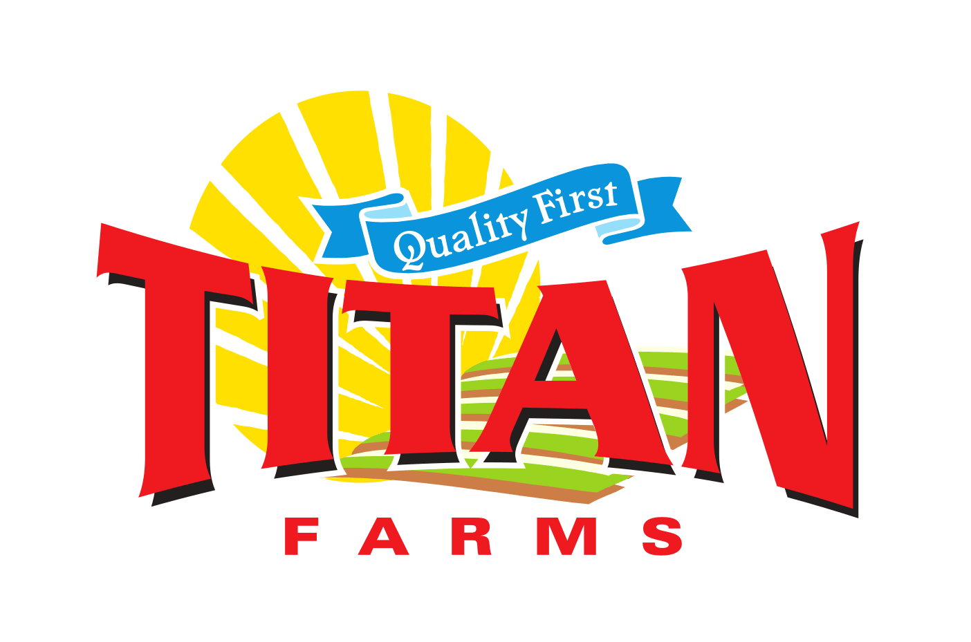 Titan Farms logo.