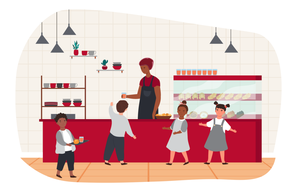 Study: healthy school lunches benefit child health