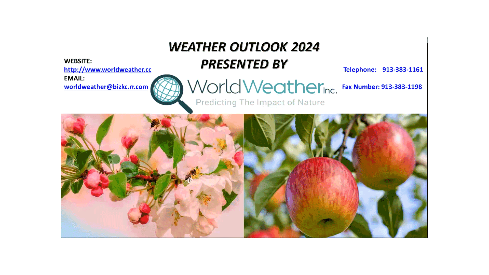 USApple weather seminar