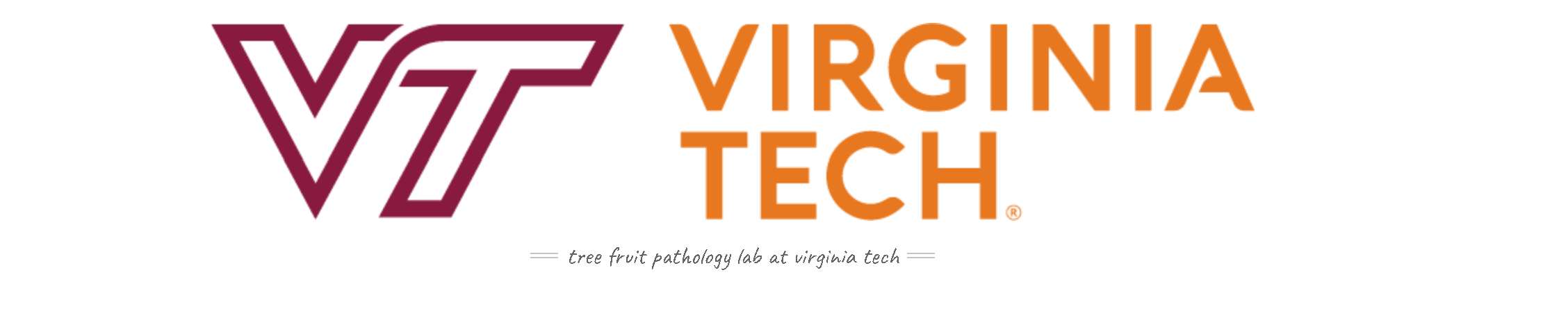 Virginia Tech Tree Fruit Pathology lab 
