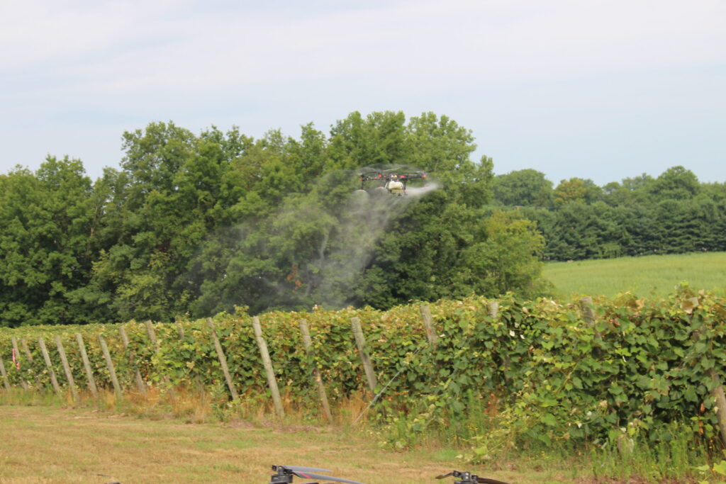 Michigan Viticulture Field Day’s air, ground approaches aid vineyard management
