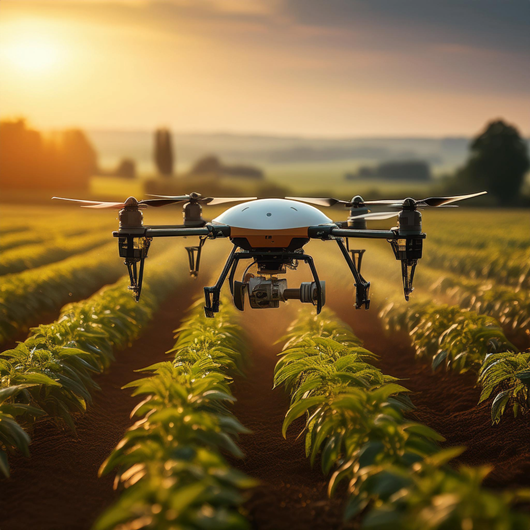 Agriculture drones transform farming practices