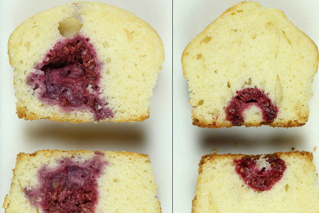 Postharvest treatment for baking with raspberries introduced
