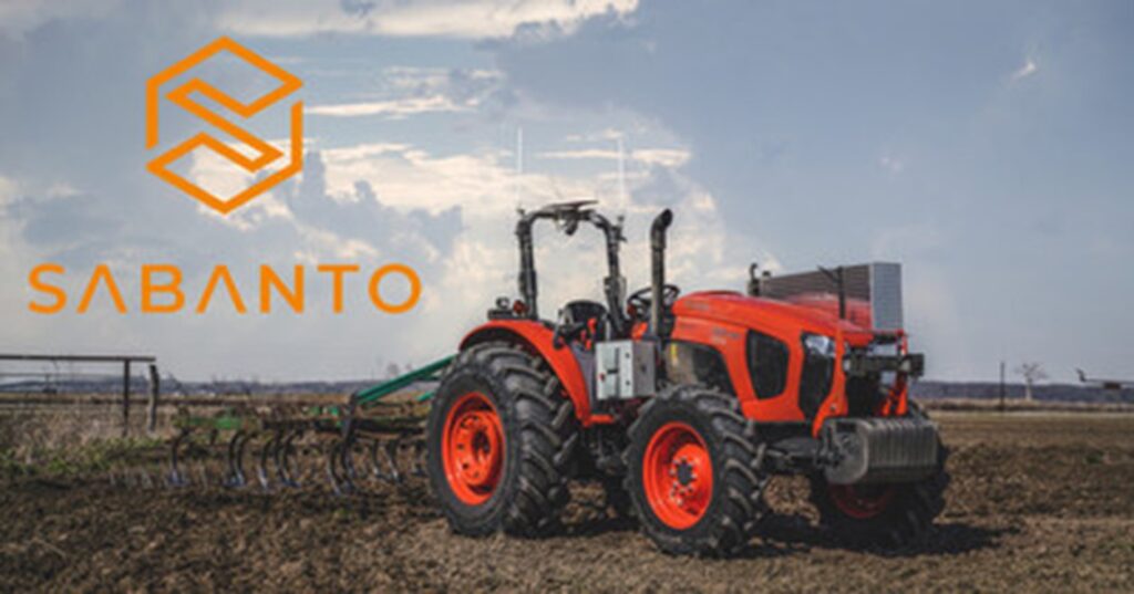 Investors fund autonomous tractor company Sabanto